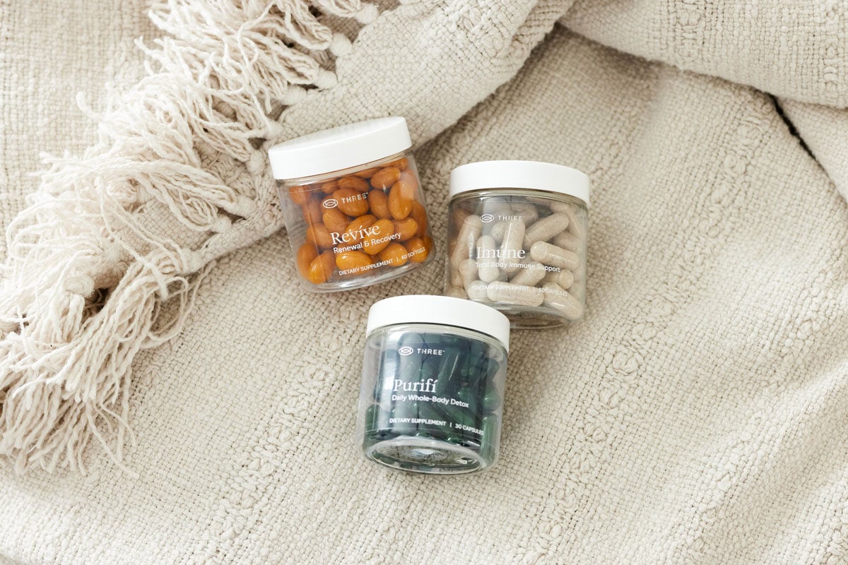 THREE Supplements Have Reusable and Recyclable Jar Containers