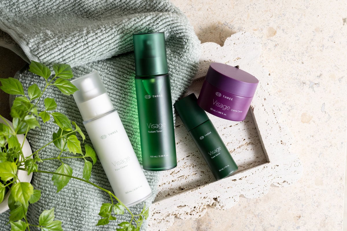 Visage Skincare Collection by THREE International